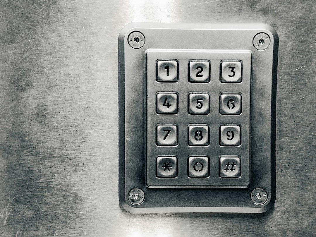 Secure commercial building entrance for intruder alarm protection